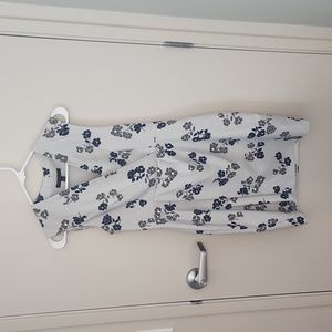 Banana Republic - Gray Floral Dress - 2P